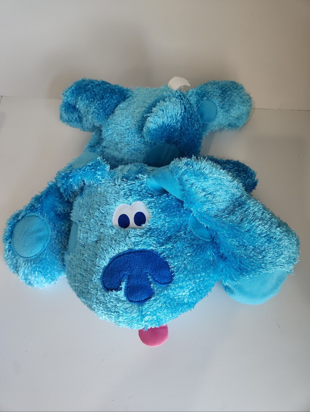 Vintage Fisher-Price Blue's Clues 2002 Plush Stuffed Animal B7721 Y2K Blue Plush